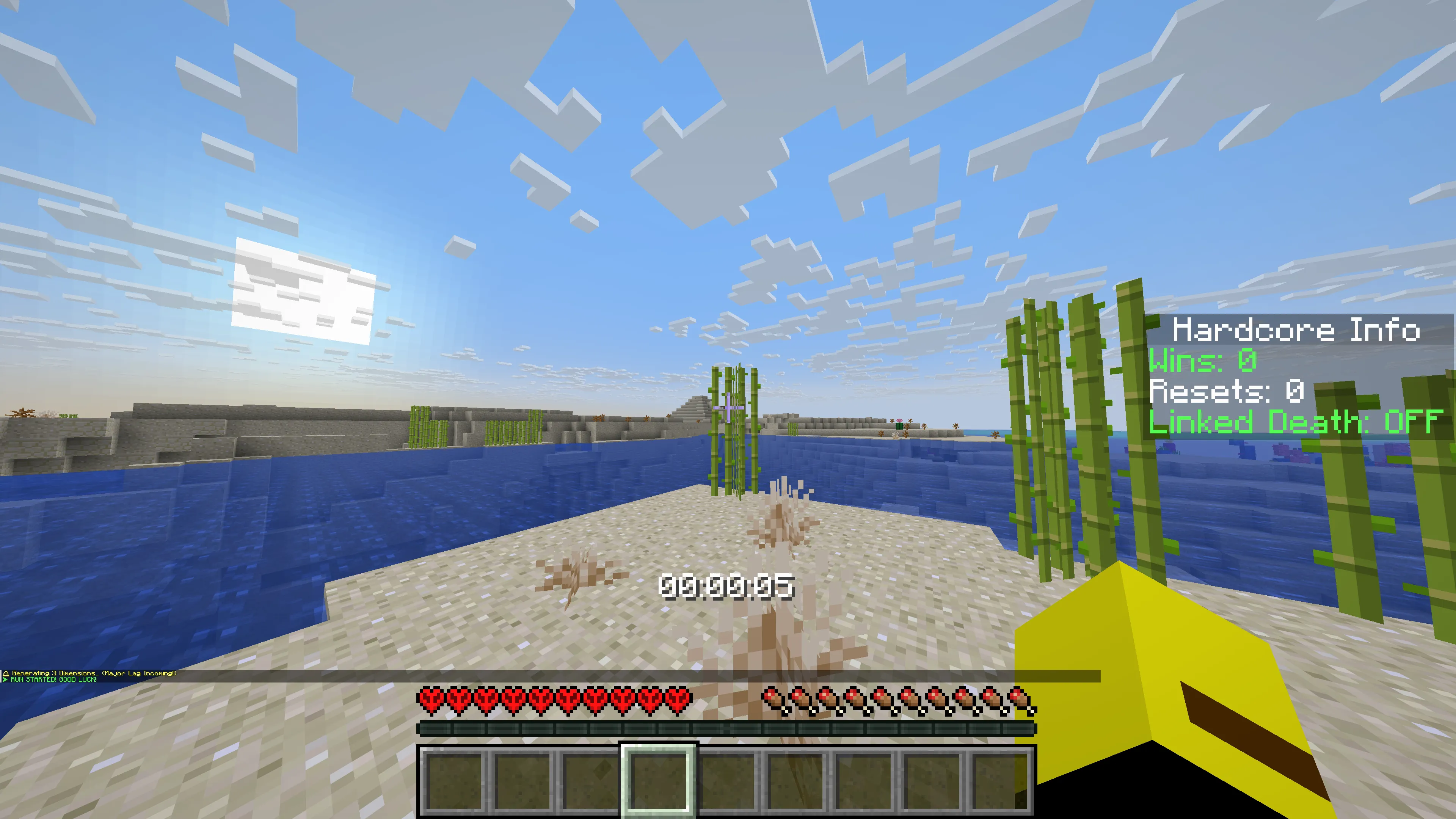 HardcoreRuns — скриншот 2 (Плагины, Minecraft)