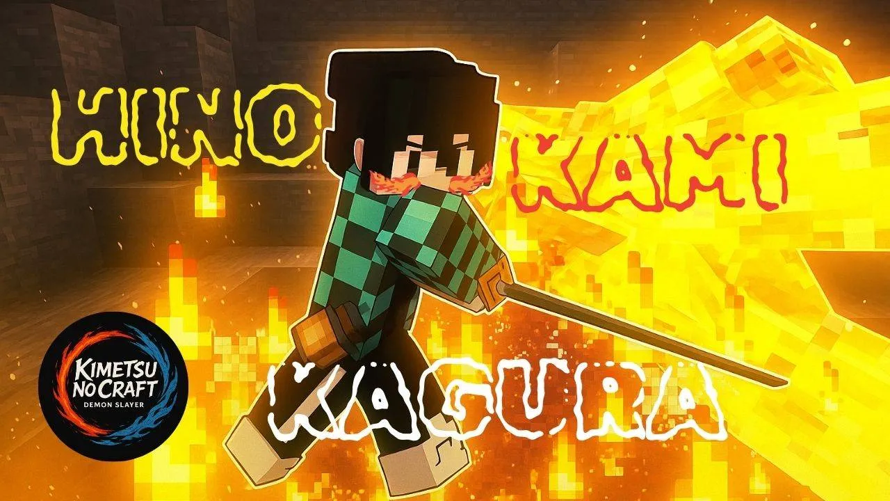Kimetsu no Craft - Demon Slayer r3 — скриншот 4 (Модпаки, Minecraft)