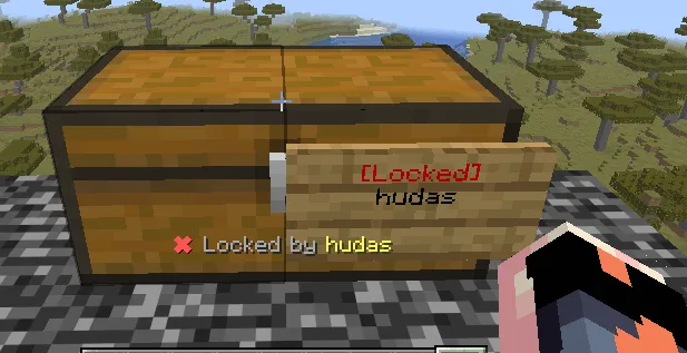 LockedChest — скриншот 3 (Плагины, Minecraft)