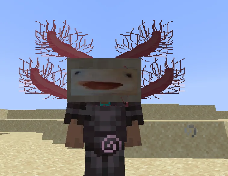 Maxolotl, Моды, Minecraft