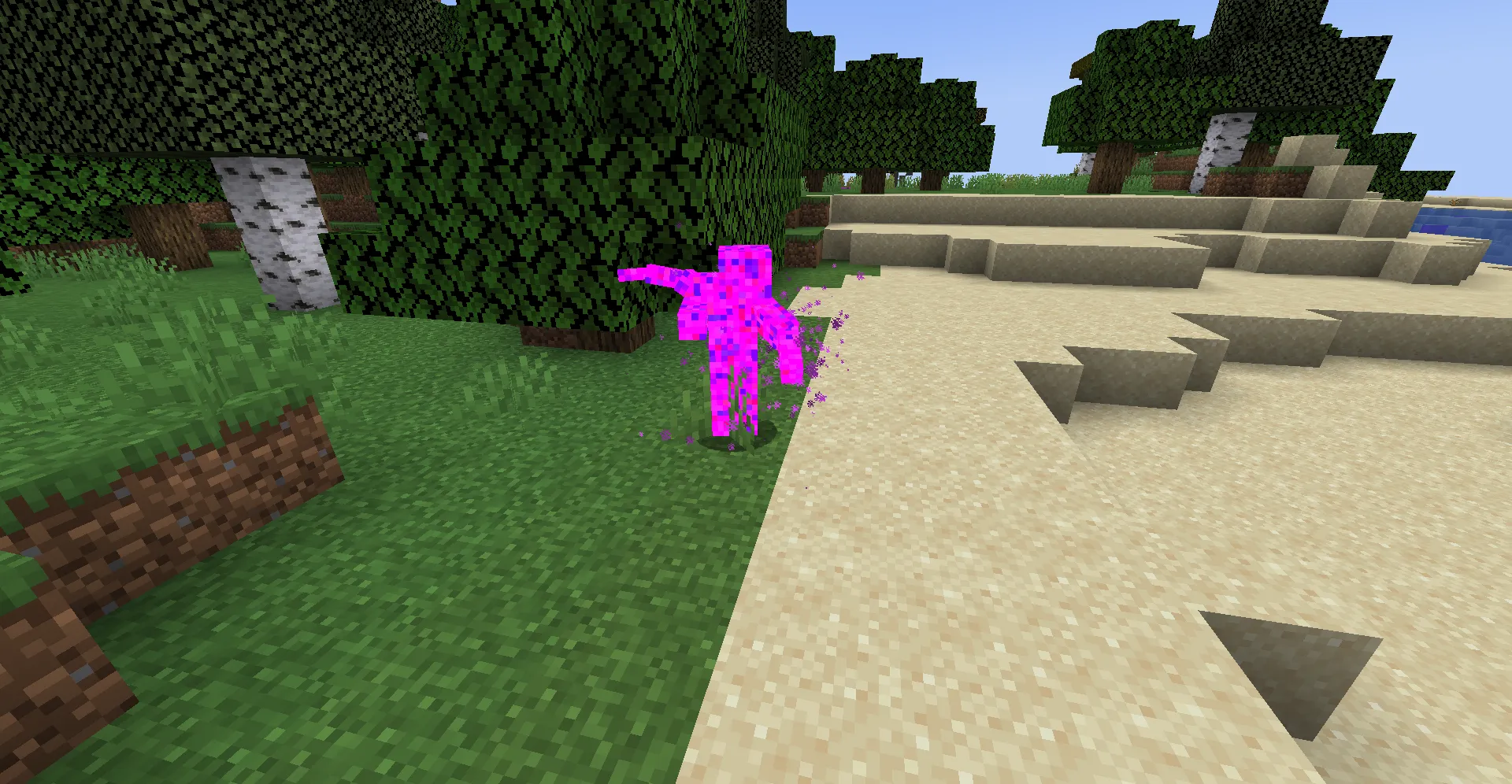 Gltich Runner, Моды, Minecraft