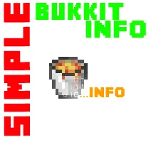 Simple Bukkit Info — скриншот 2 (Плагины, Minecraft)