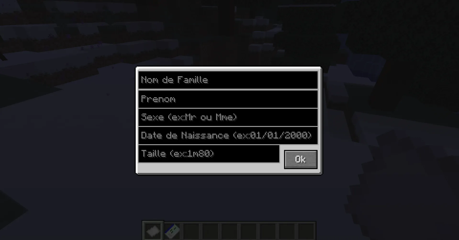 Id Card, Моды, Minecraft