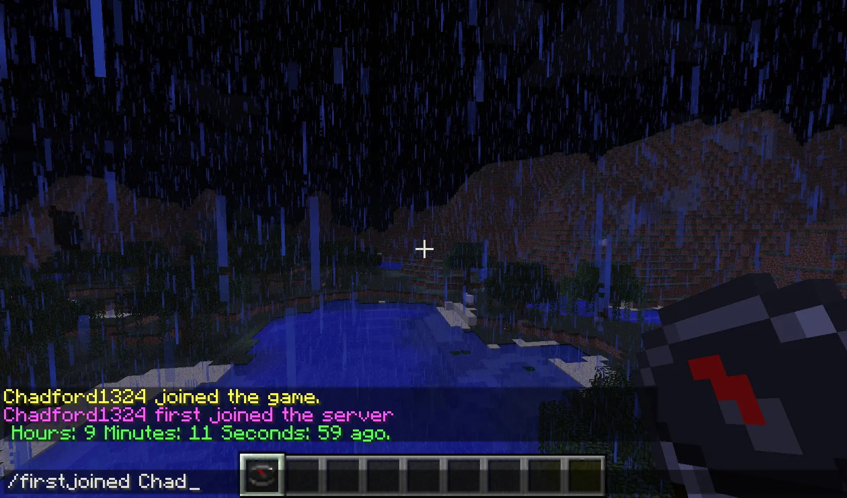FirstJoined — скриншот 1 (Плагины, Minecraft)