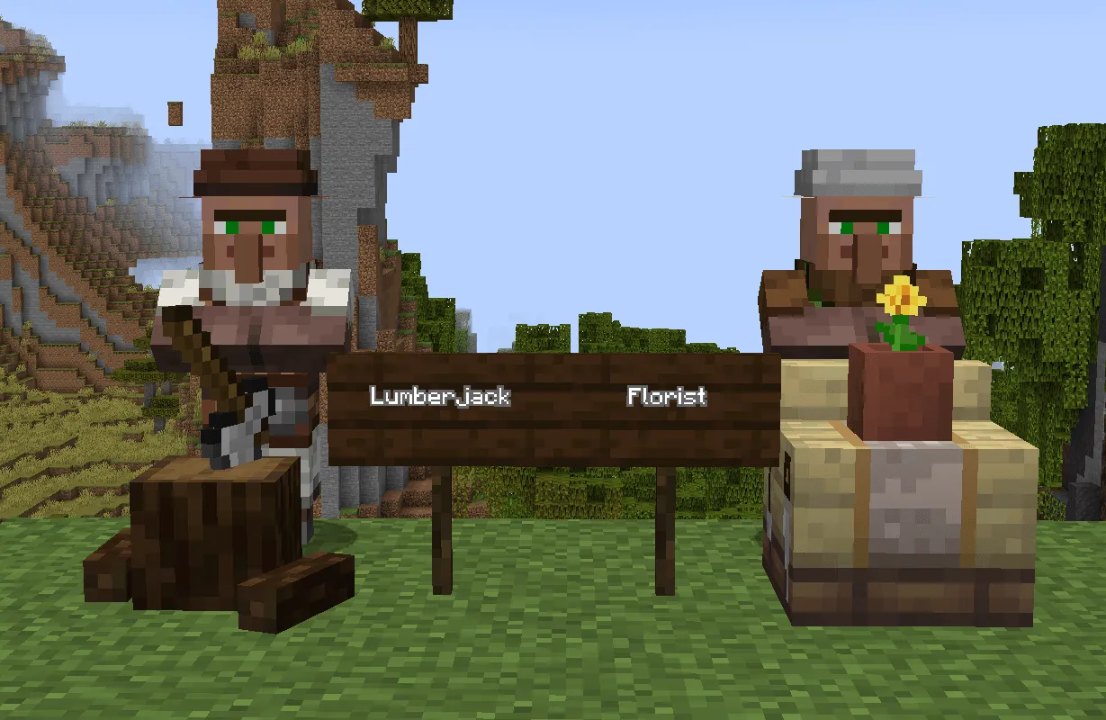 Emergence - More Villager Professions, Моды, Minecraft