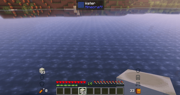 Buoyant Blocks (plugin) — скриншот 1 (Плагины, Minecraft)