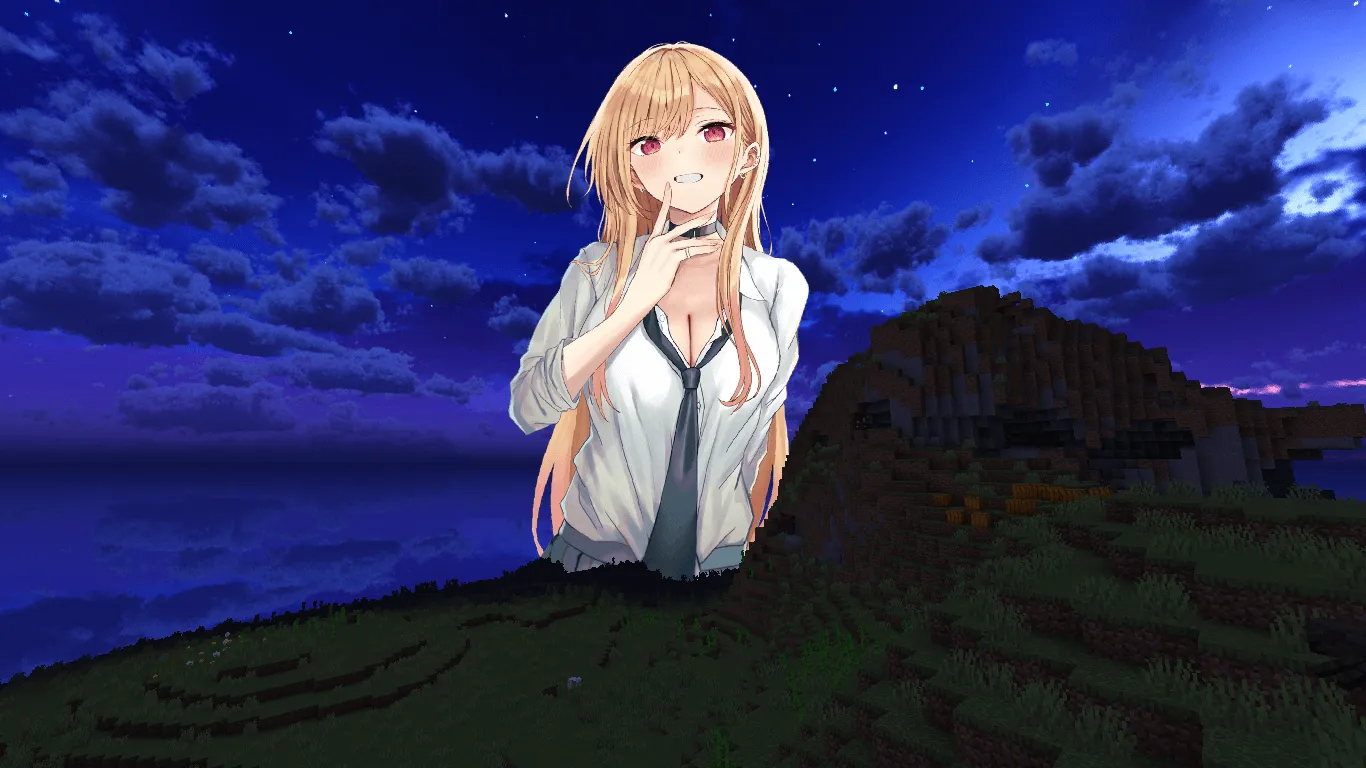 Marin Kitagawa — скриншот 3 (Текстуры, Minecraft)