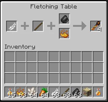 Improved Fletching — скриншот 3 (Моды, Minecraft)