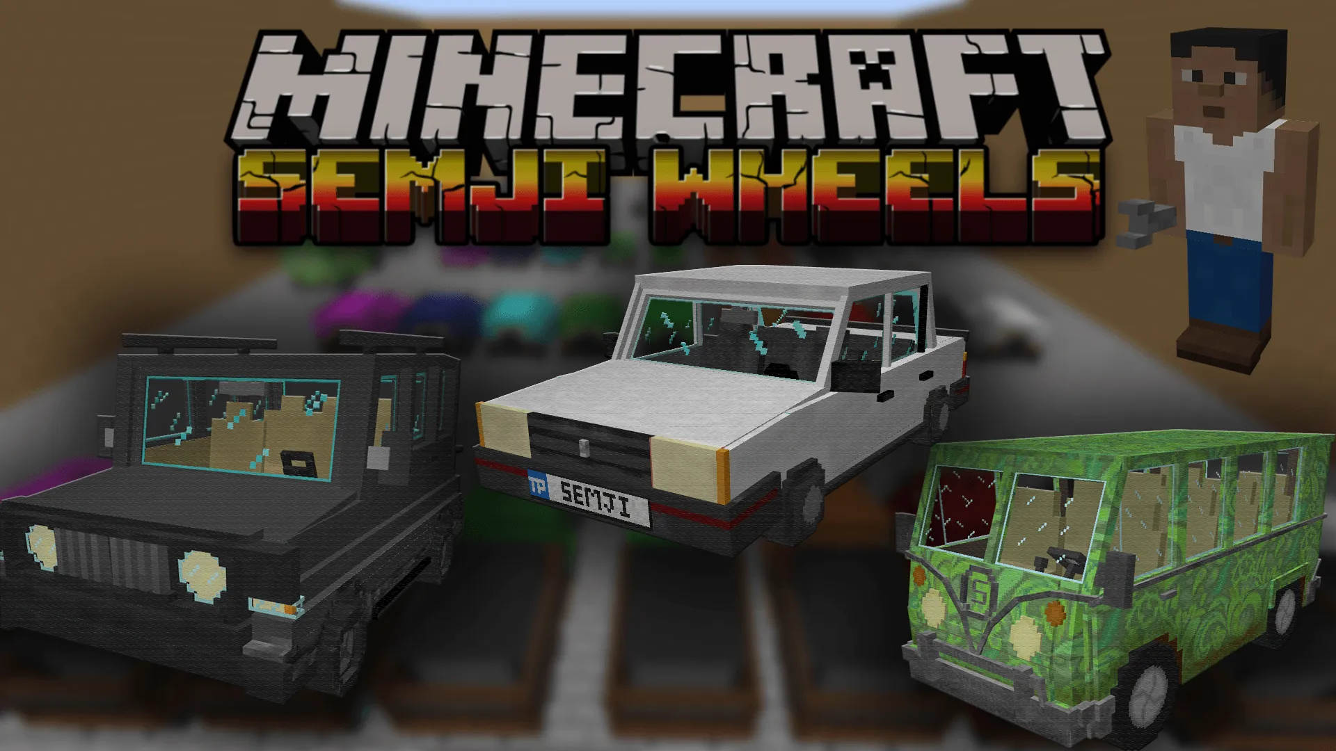 Semji Wheels, Моды, Minecraft