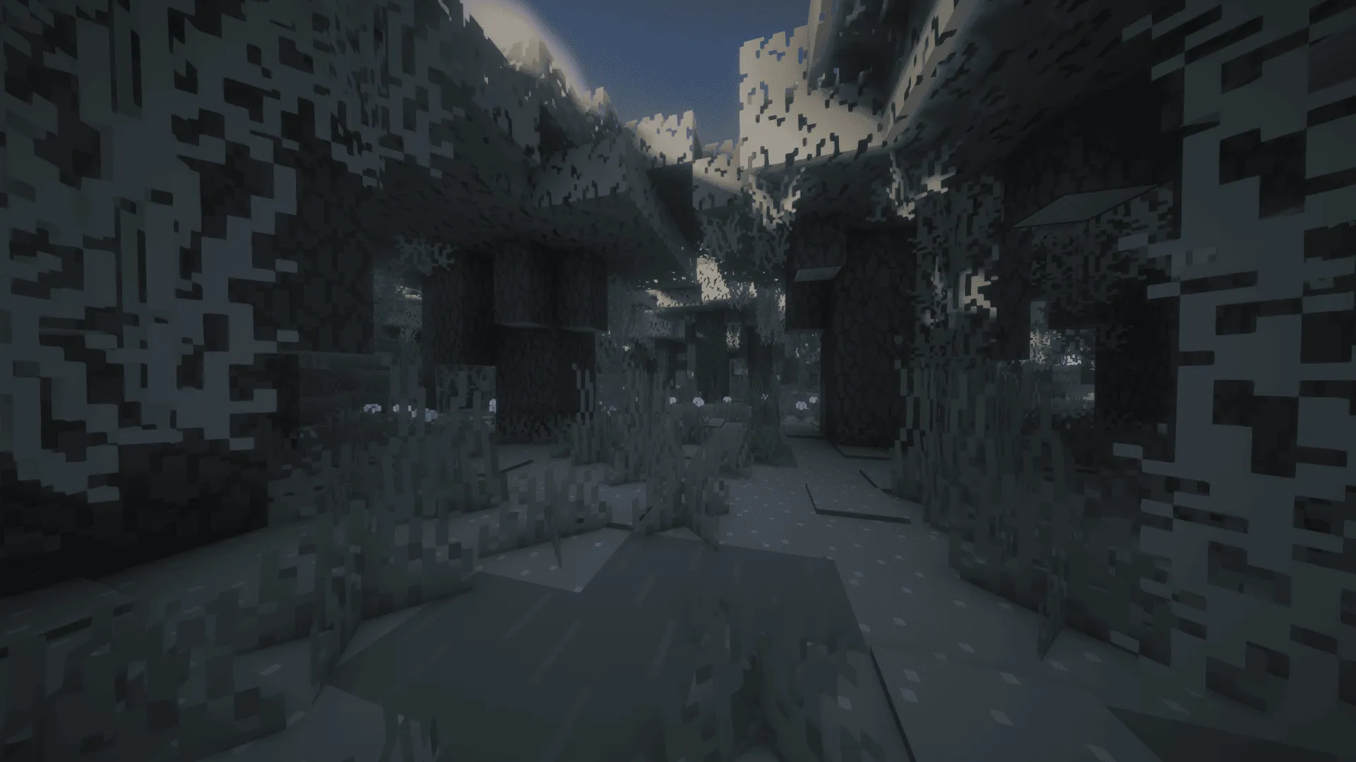Bare Bones - Better Leaves — скриншот 1 (Текстуры, Minecraft)