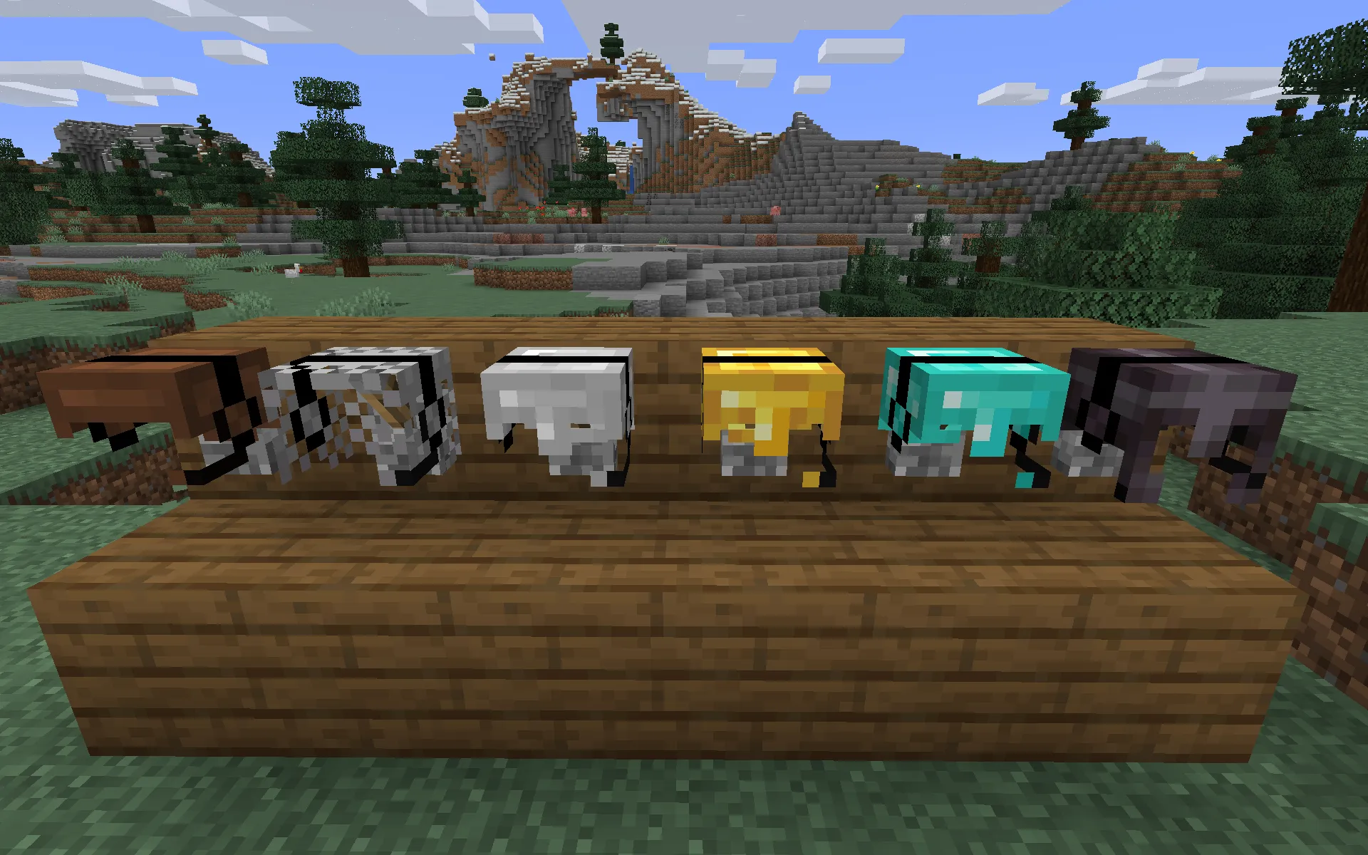 Headphones on Helmets! — скриншот 1 (Текстуры, Minecraft)