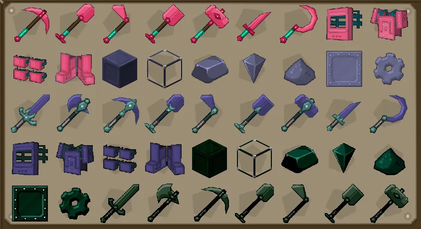 Thermal Extra BDCraft, Текстуры, Minecraft