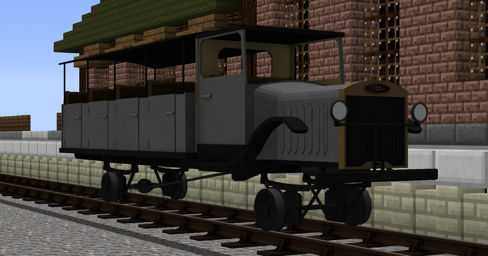 Harry's Original Locomotives: Clifton Standard Gauge — скриншот 2 (Текстуры, Minecraft)