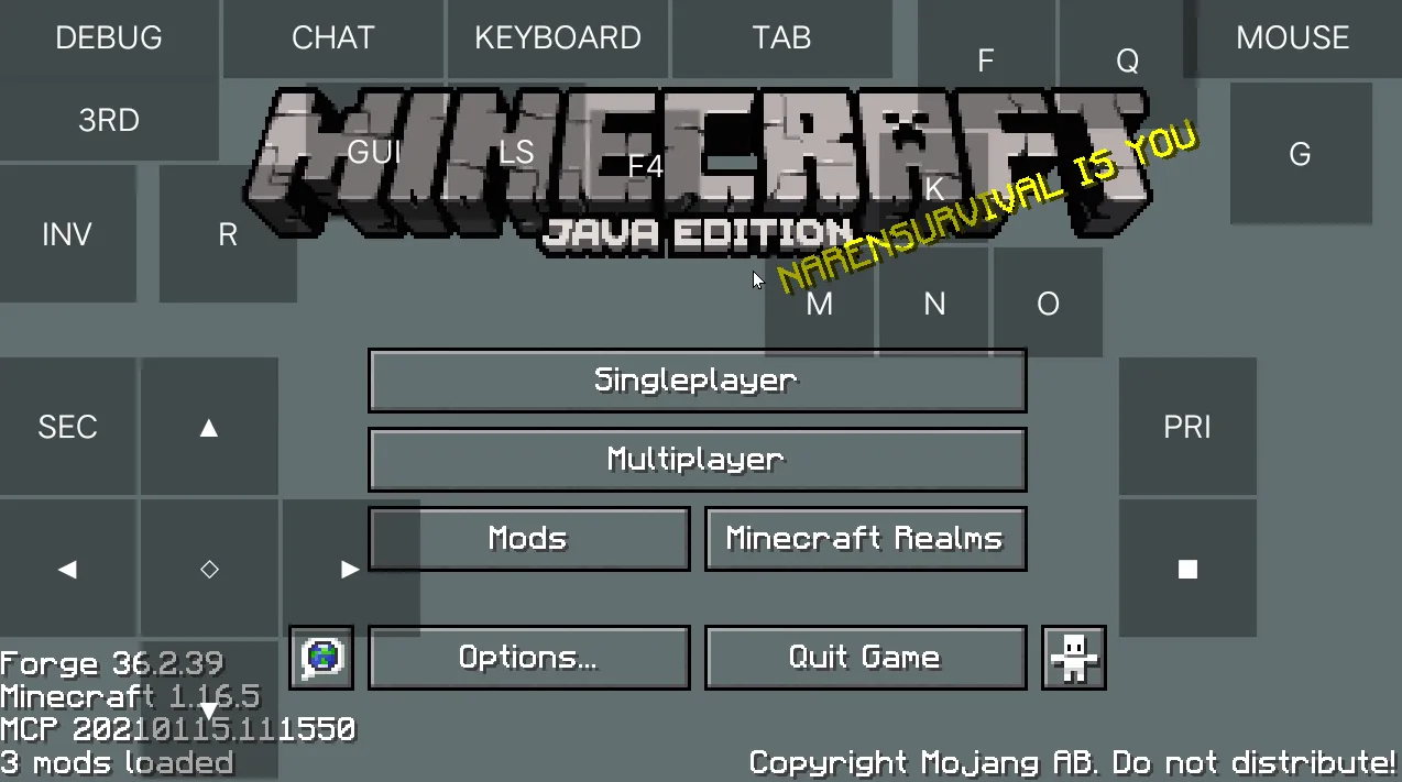 NS FAULT - FULL JE — скриншот 1 (Текстуры, Minecraft)
