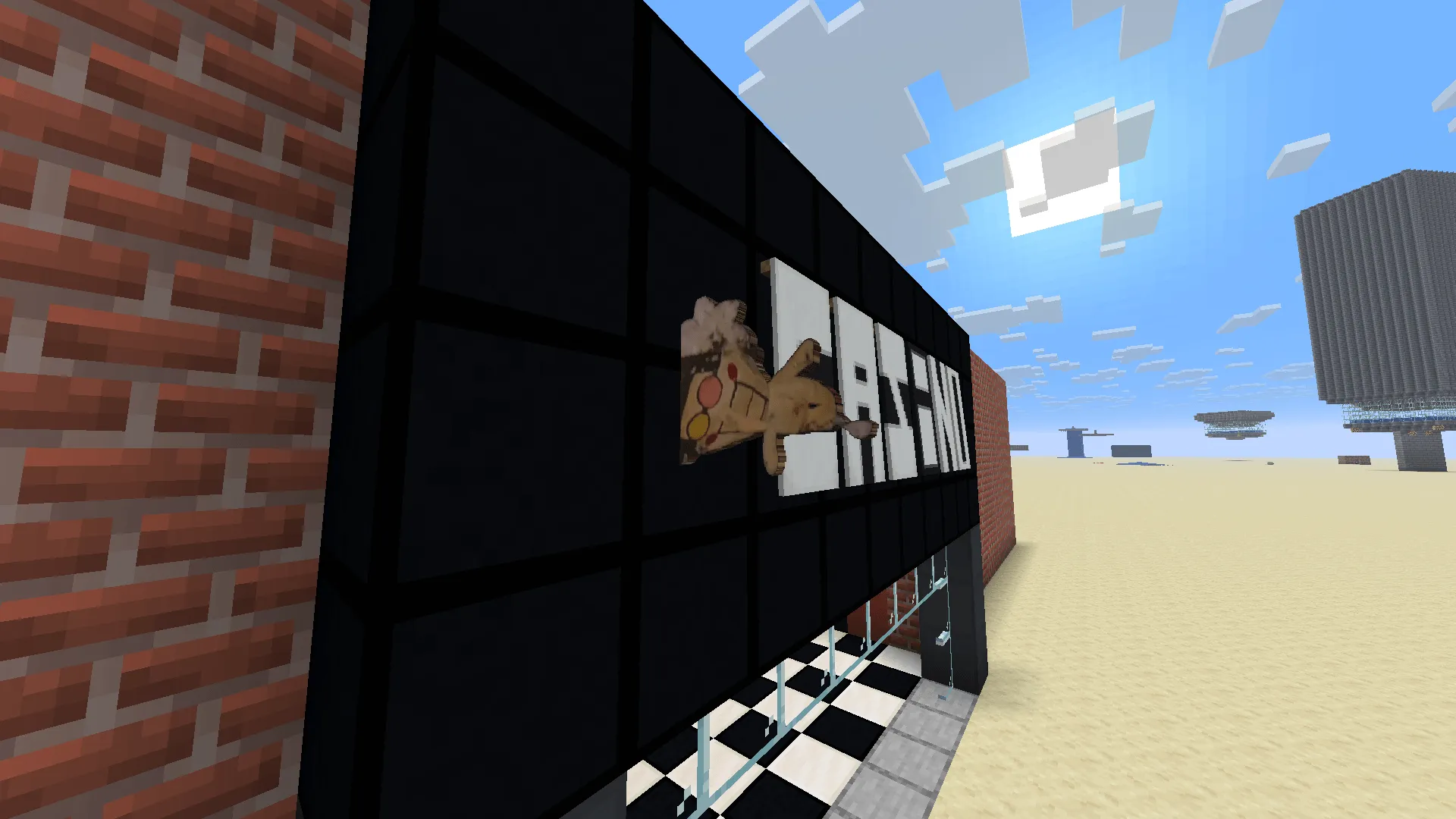 throwable tortured spamton plush, Текстуры, Minecraft