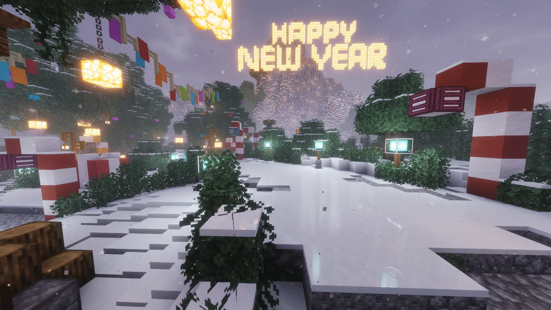 Hunt for the Missing Presents, Карты, Minecraft