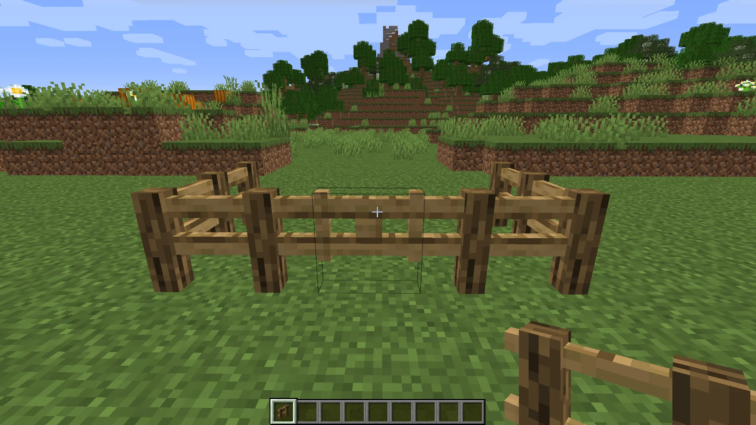 Better Wooden Fence [Log Version] — скриншот 2 (Текстуры, Minecraft)