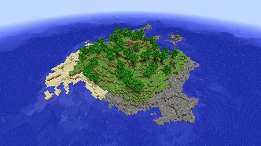 Nostalgic world generation — скриншот 2 (Моды, Minecraft)
