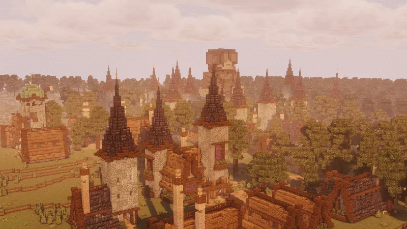 Luki's Grand Capitals — скриншот 6 (Моды, Minecraft)