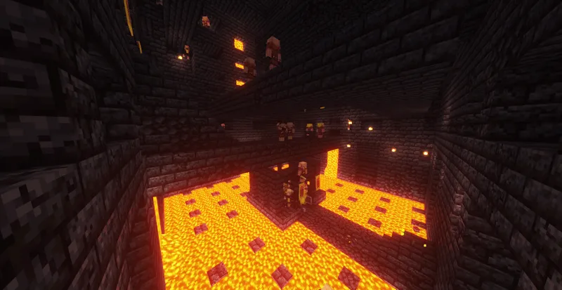 Horde of the Bastion Last Base (survival addition), Карты, Minecraft