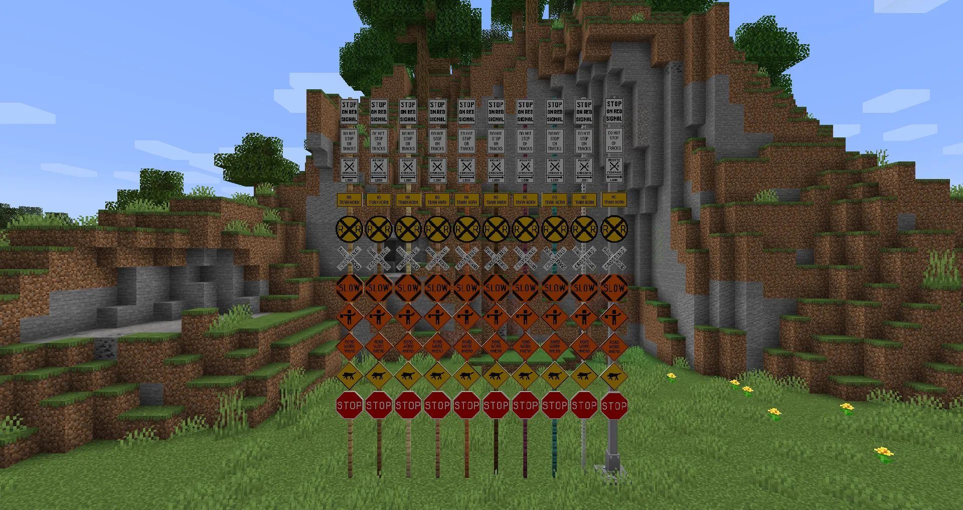 Signs & Signals — скриншот 4 (Моды, Minecraft)