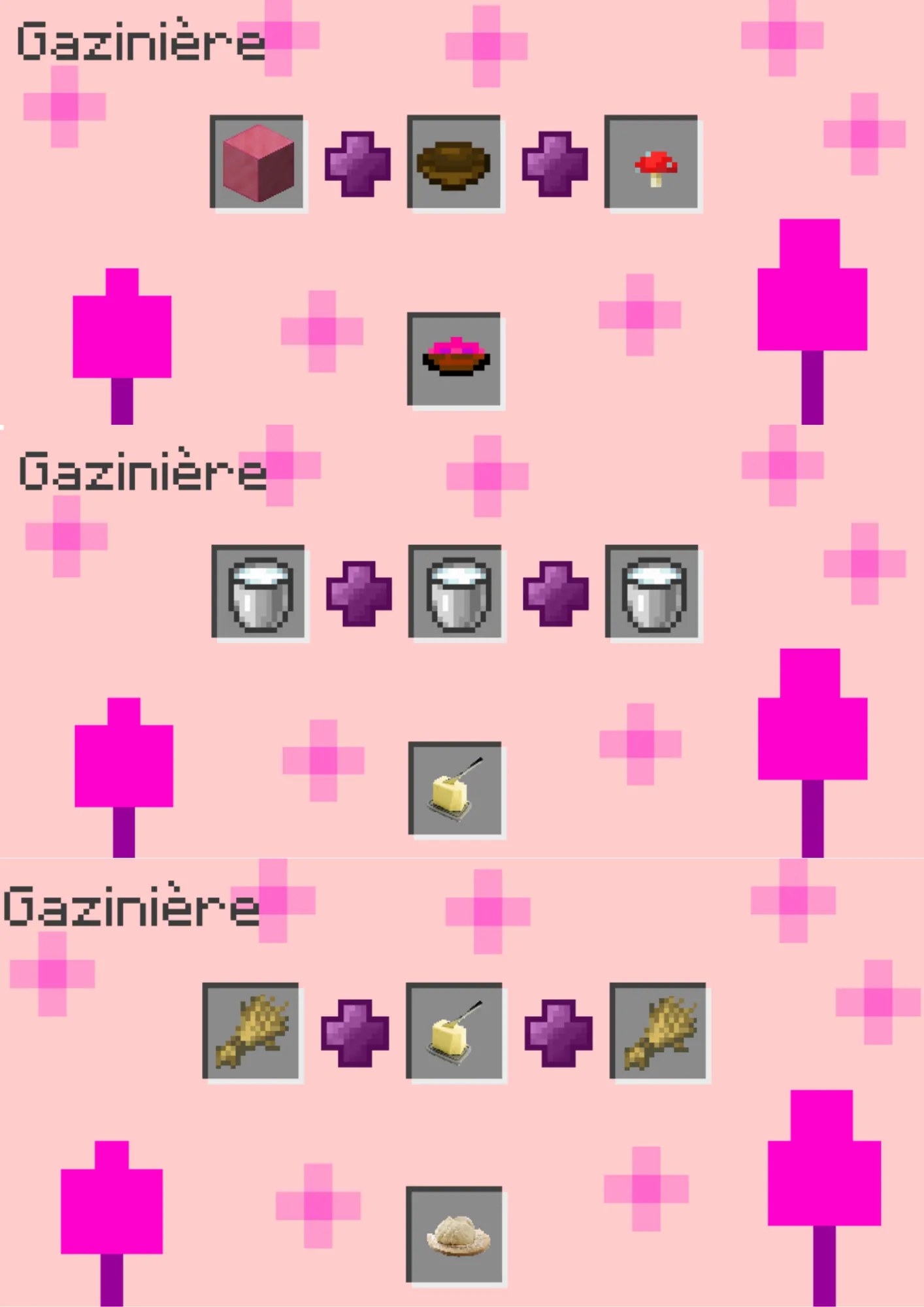 PinkyCraft, Моды, Minecraft