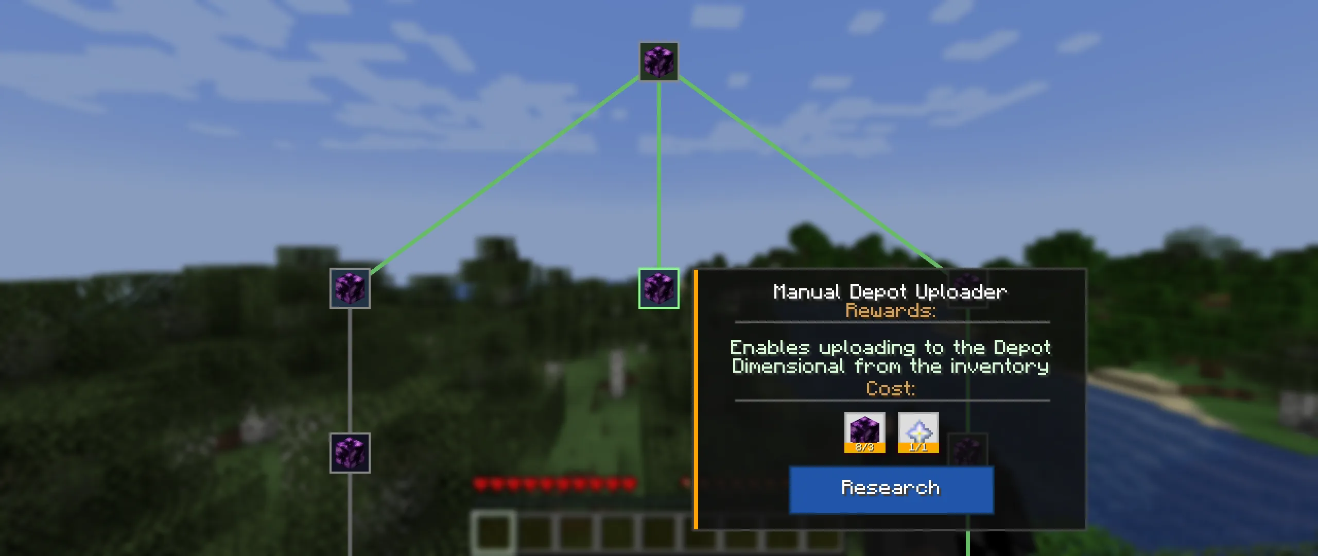 Dimensional Depot — скриншот 2 (Моды, Minecraft)