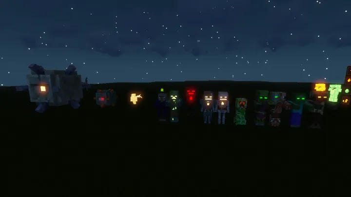 Glowing Textures — скриншот 1 (Текстуры, Minecraft)