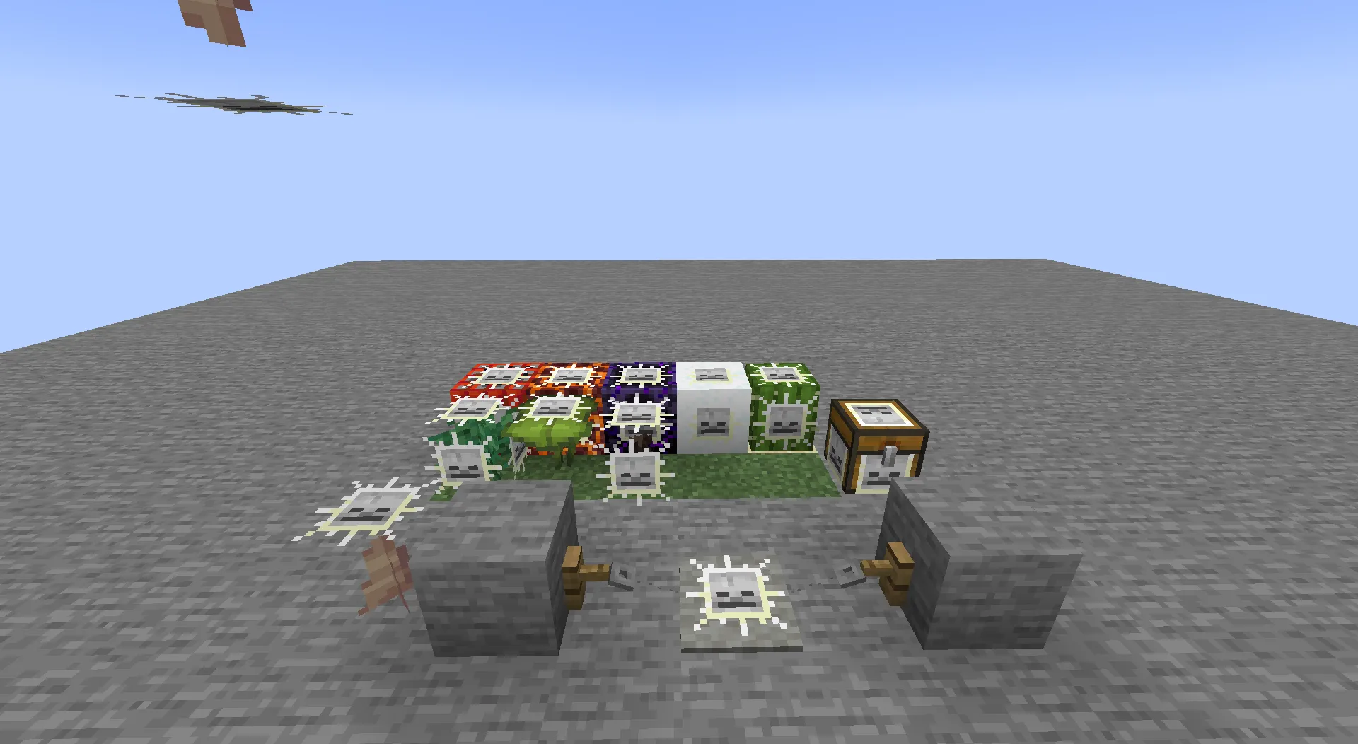 Skulls on Hazards, Текстуры, Minecraft