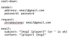 Email Notifications — скриншот 2 (Плагины, Minecraft)