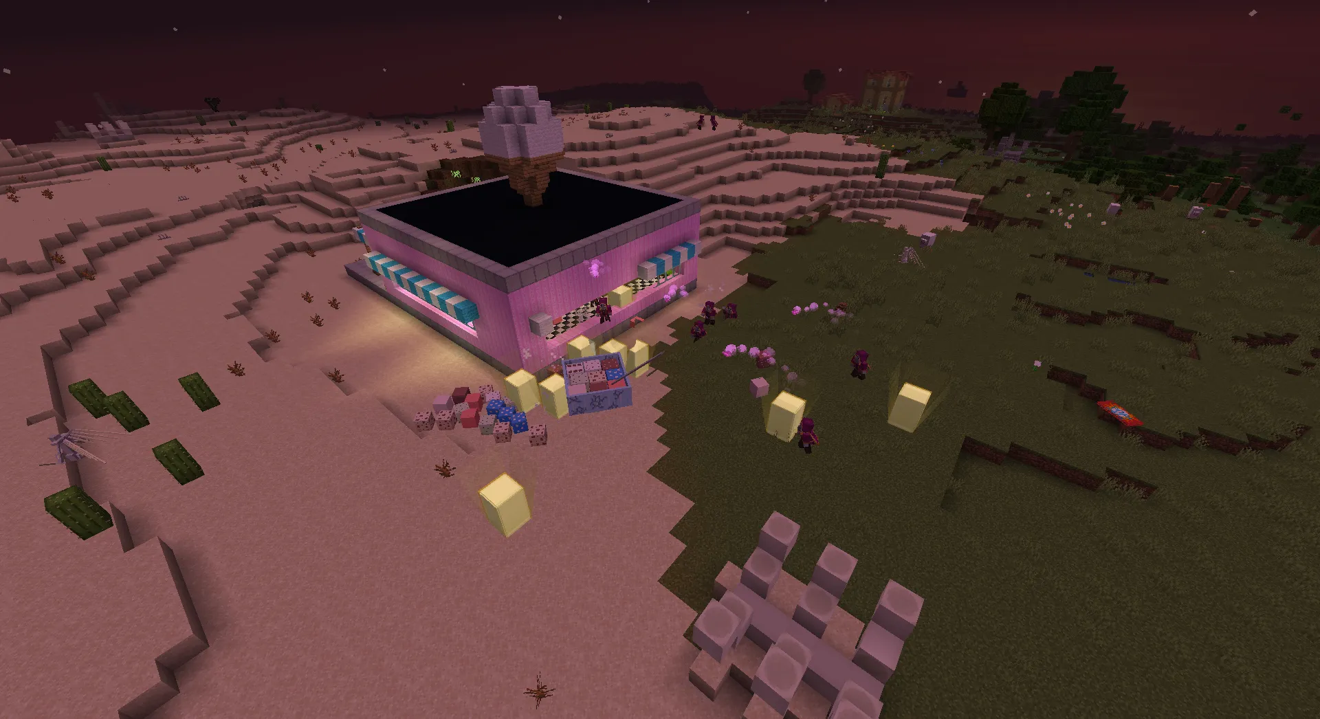 Random Mobs Land, Моды, Minecraft