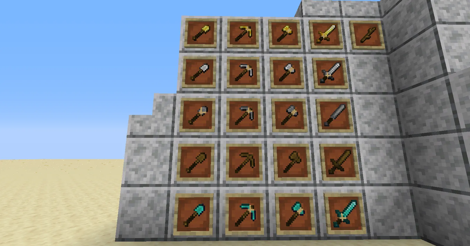 Sn0w's 3D Resource Pack — скриншот 3 (Текстуры, Minecraft)