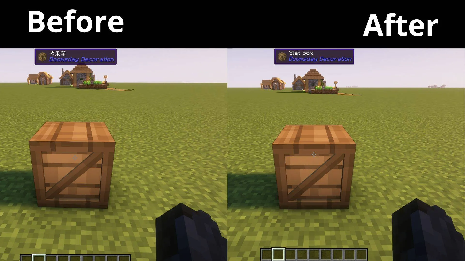 Doomsday translation, Моды, Minecraft