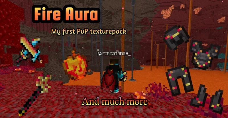 Fire Aura — скриншот 4 (Текстуры, Minecraft)