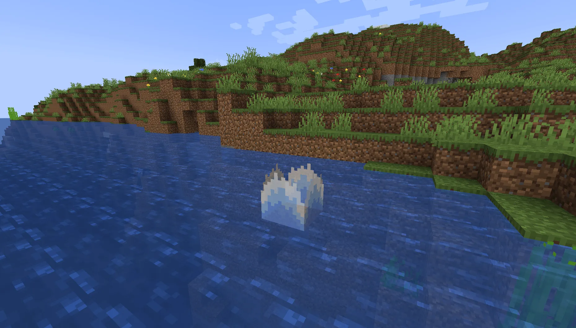 Water Splashes and Waves Surface - Datapack, Дата-паки, Minecraft