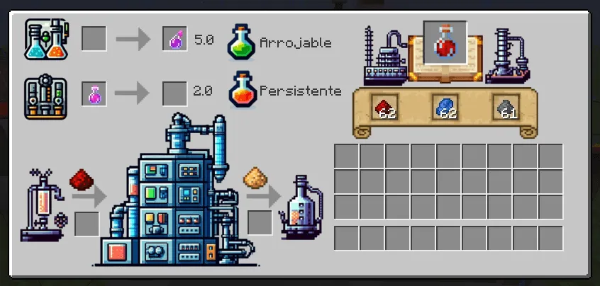 UniversalBlocks, Аддоны, Minecraft