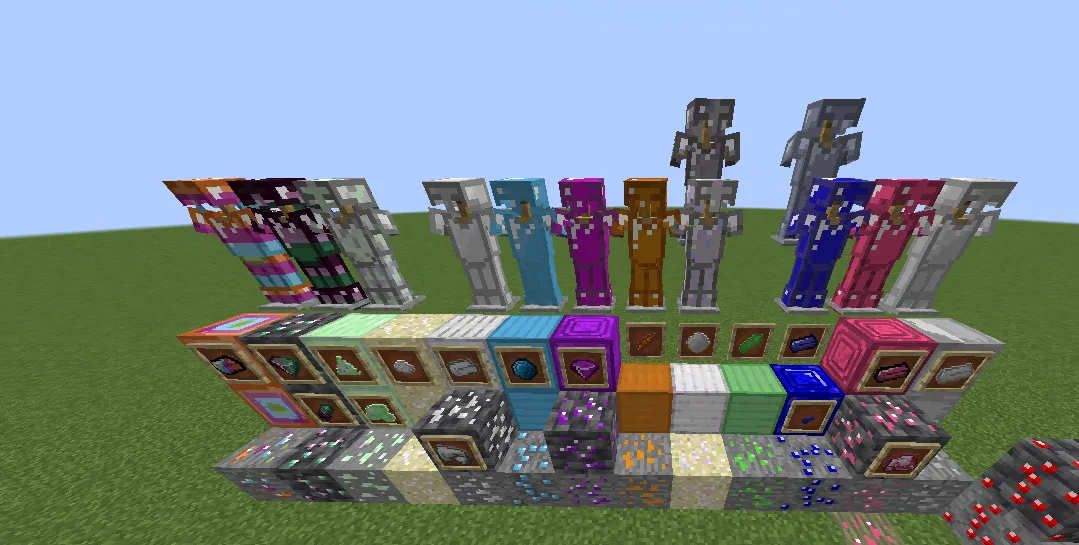 MegaOrePack, Моды, Minecraft