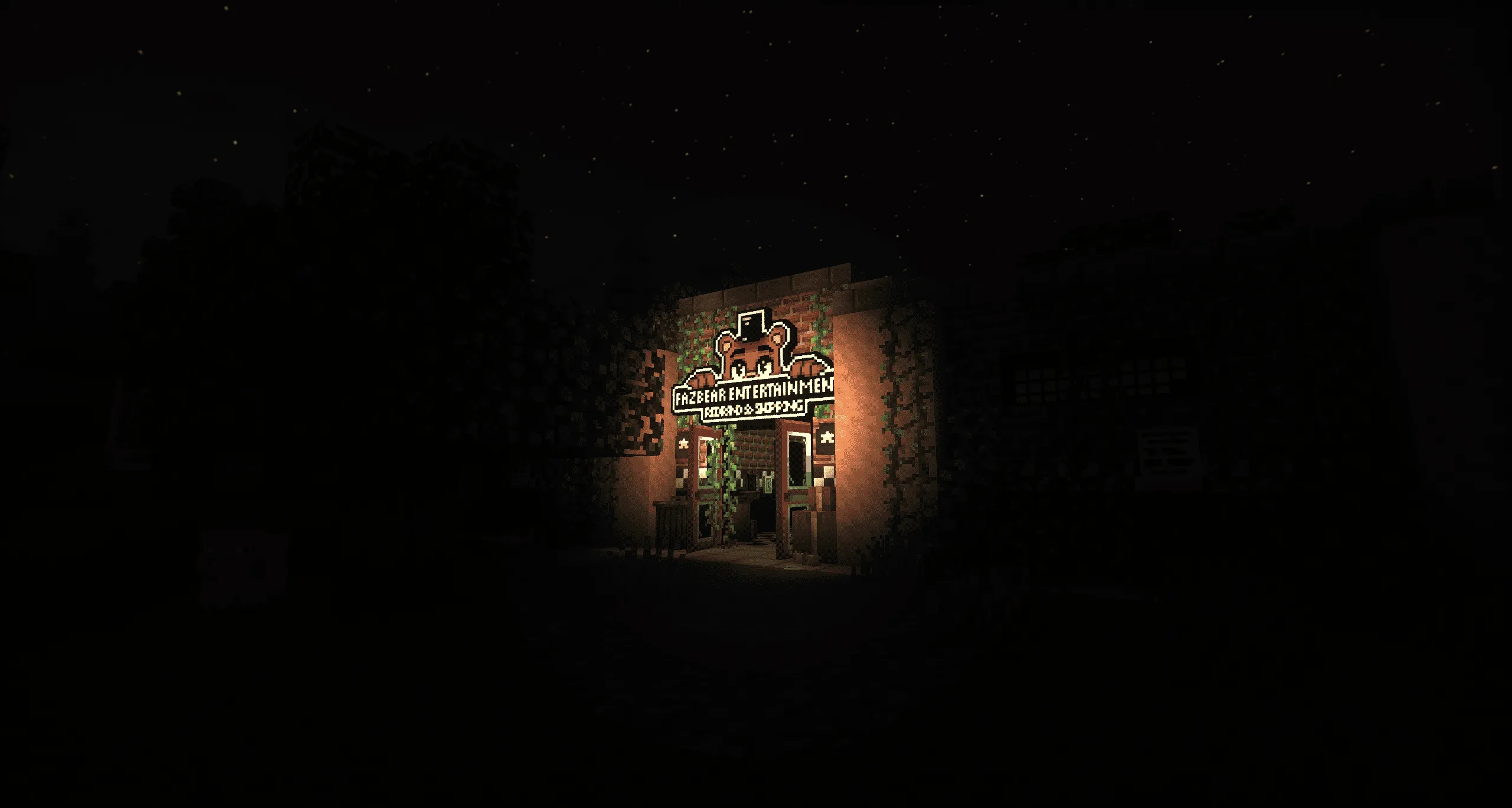 [Five Nights at Freddy's] Fazbear's Pizzeria Survival  (FNAF FPS) — скриншот 1 (Модпаки, Minecraft)