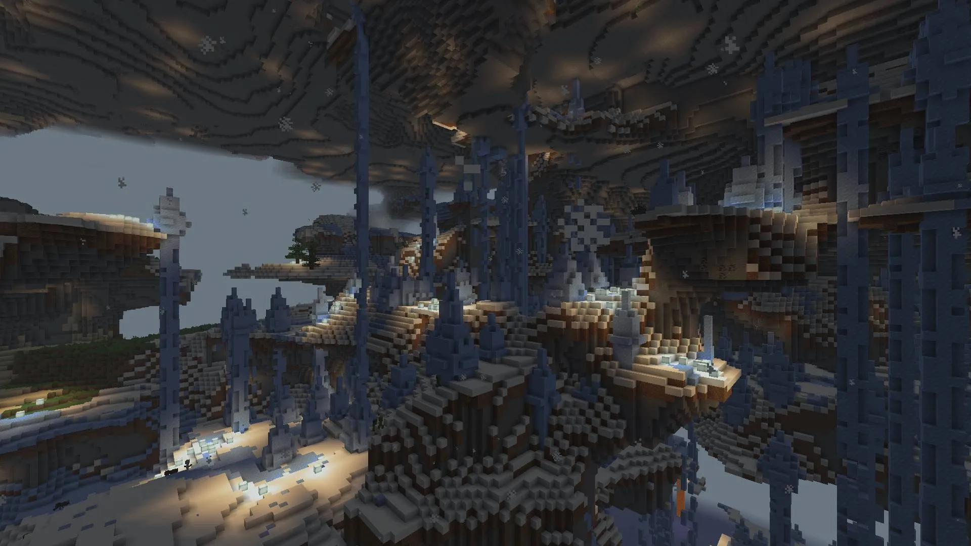 Cave World Remastered. (Froglight Edition) — скриншот 6 (Моды, Minecraft)
