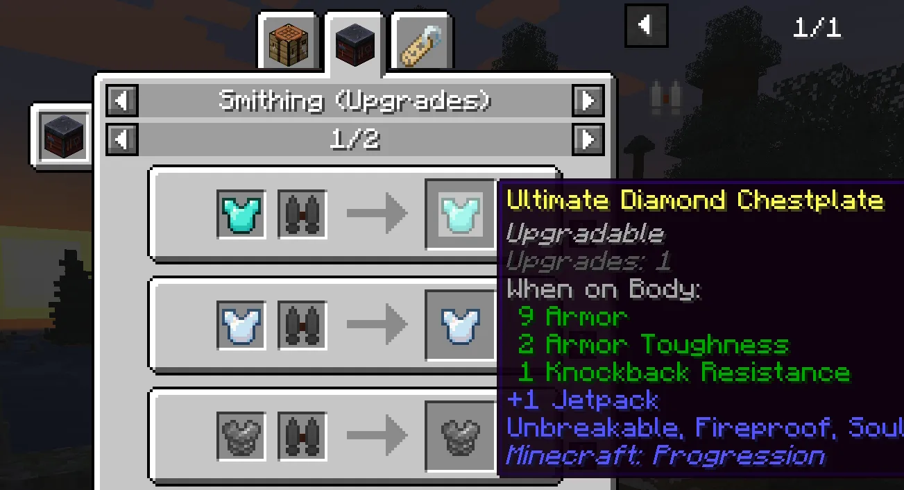 More Progression, Моды, Minecraft
