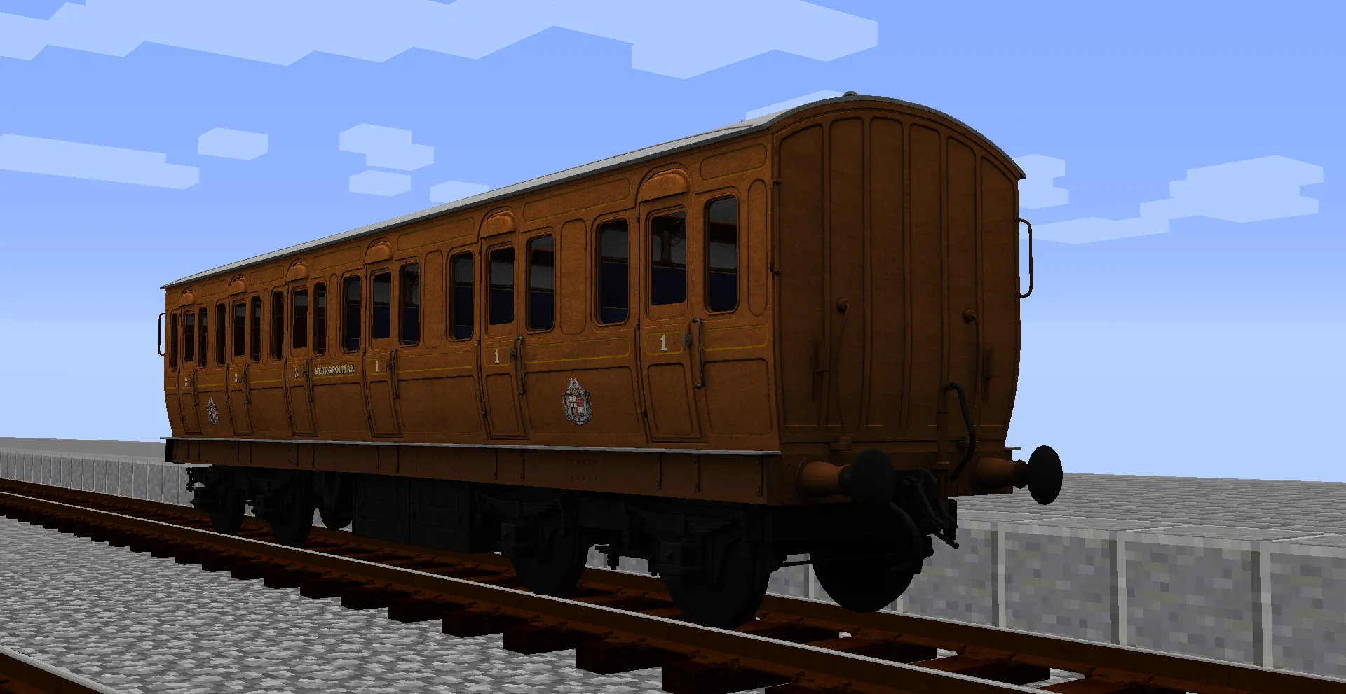 INNARDS' Metropolitan Railway Pack for Immersive Railroading — скриншот 5 (Текстуры, Minecraft)
