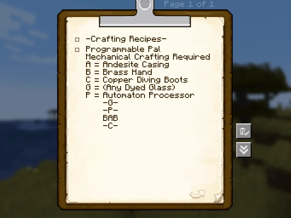 Create: Programmable Pals, Моды, Minecraft