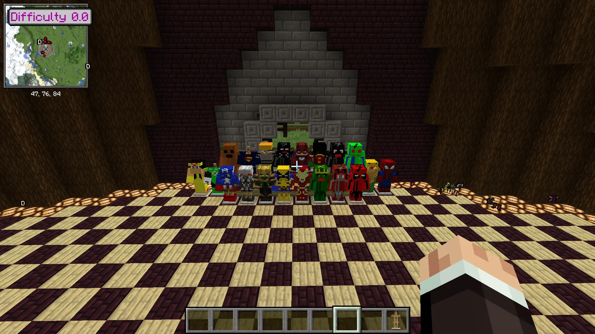 superhero unlimited — скриншот 1 (Моды, Minecraft)