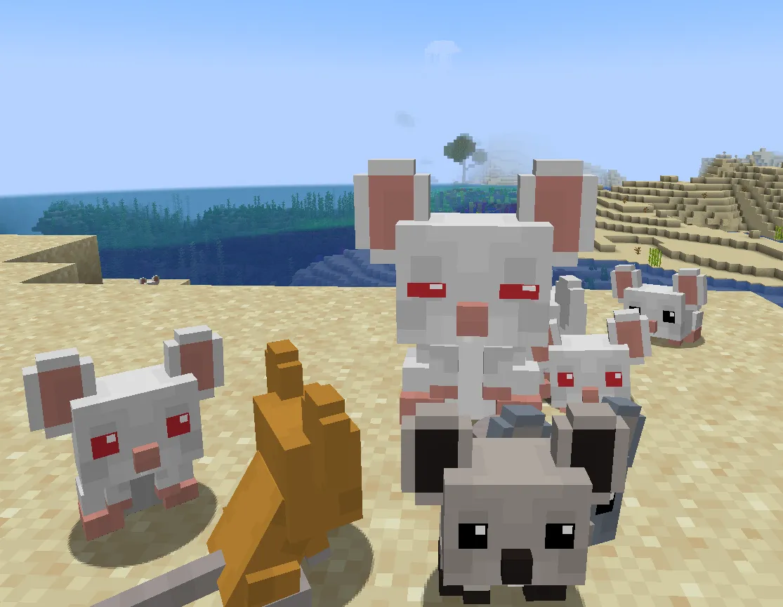 Animal Garden - Mouse, Моды, Minecraft