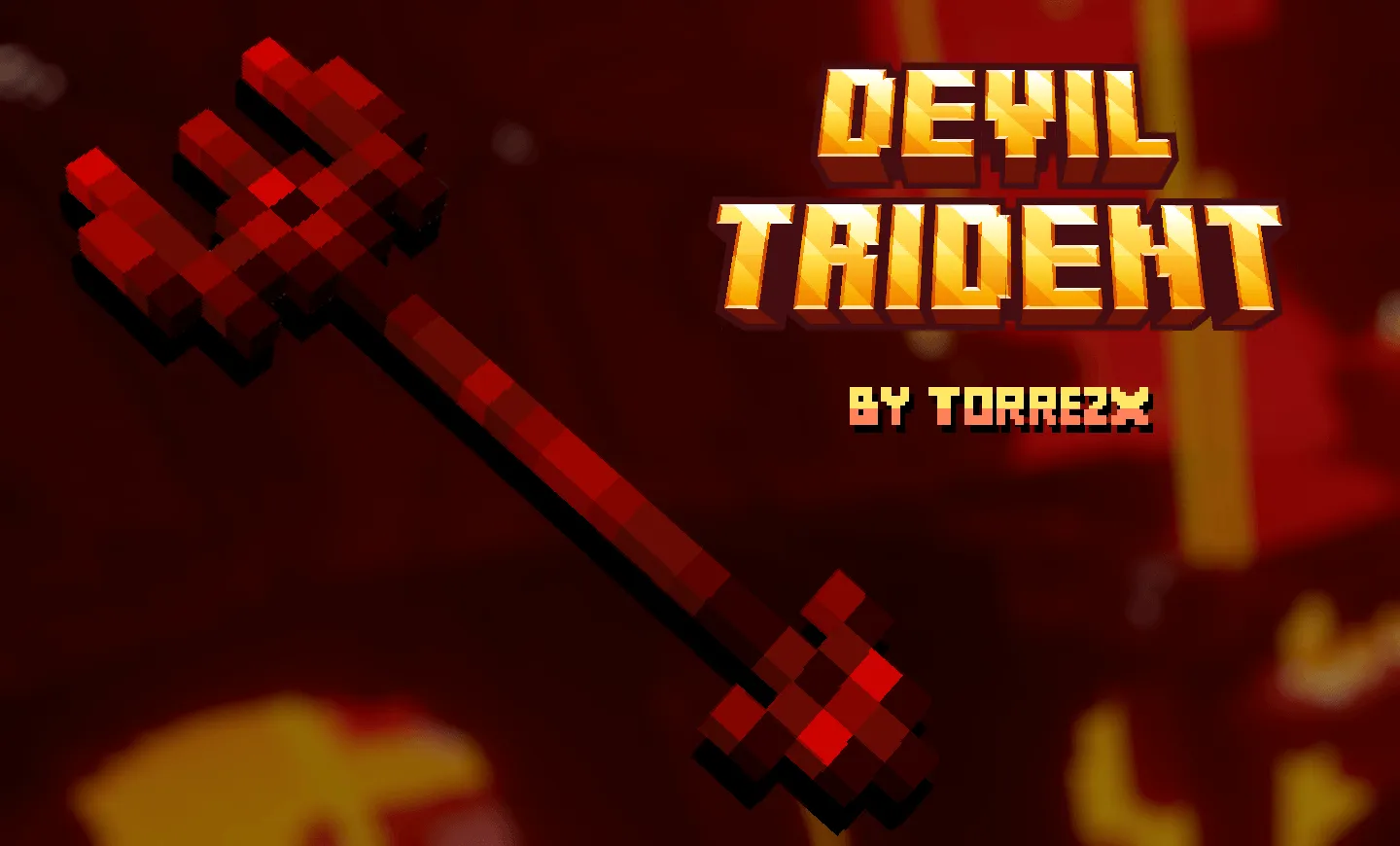 Torrezx-Devil trident — скриншот 2 (Текстуры, Minecraft)