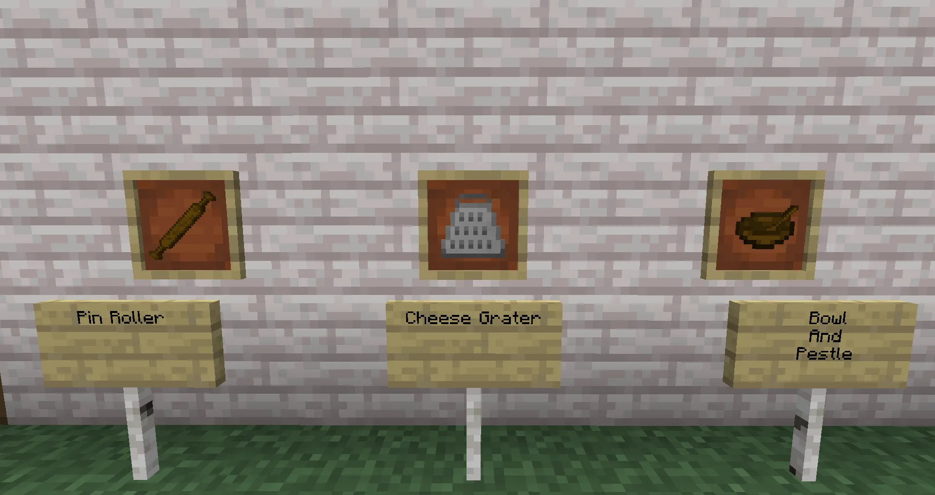 Common Sense: Foods — скриншот 1 (Моды, Minecraft)