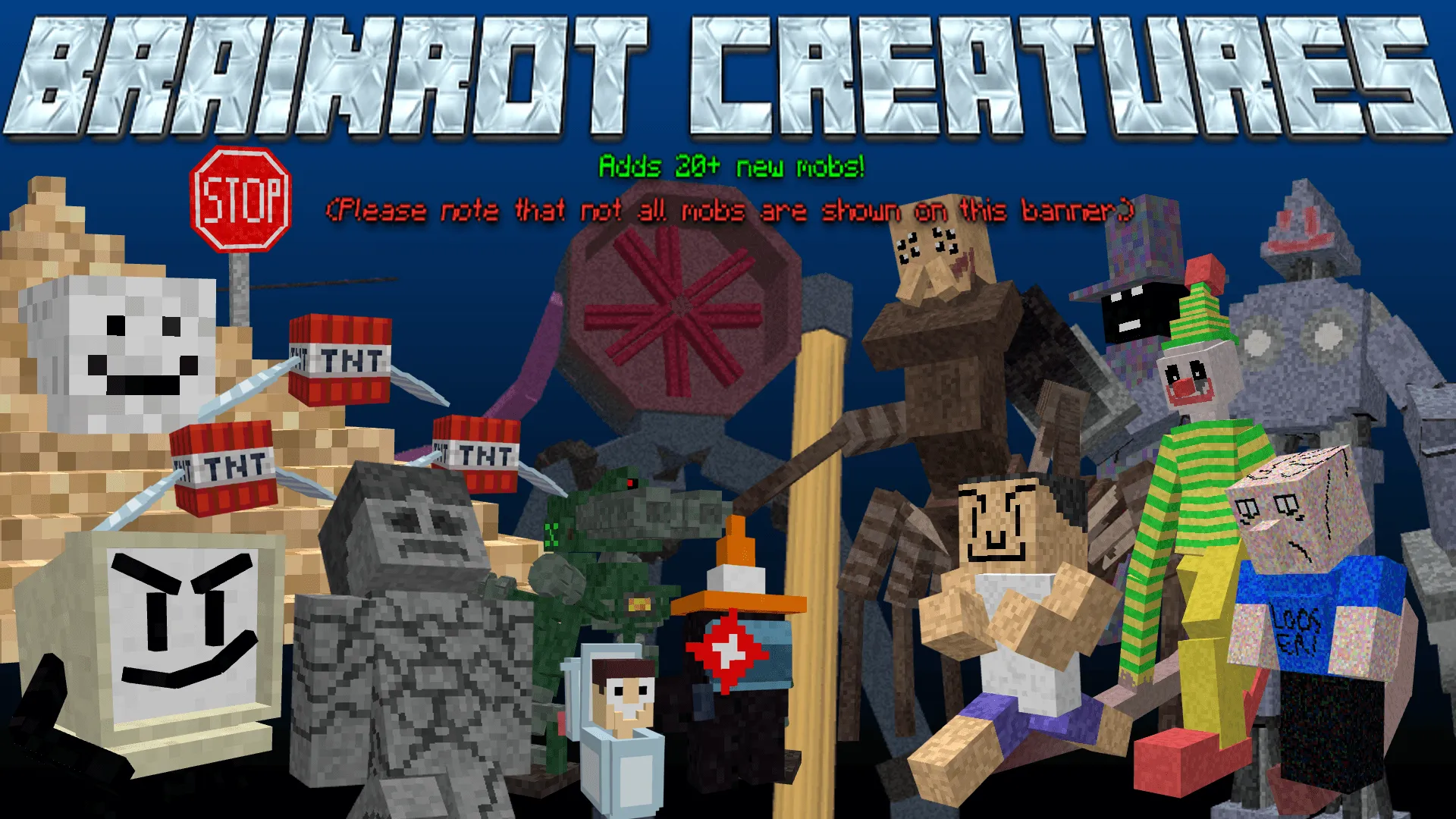 Brainrot Creatures (DISCONTINUED), Моды, Minecraft