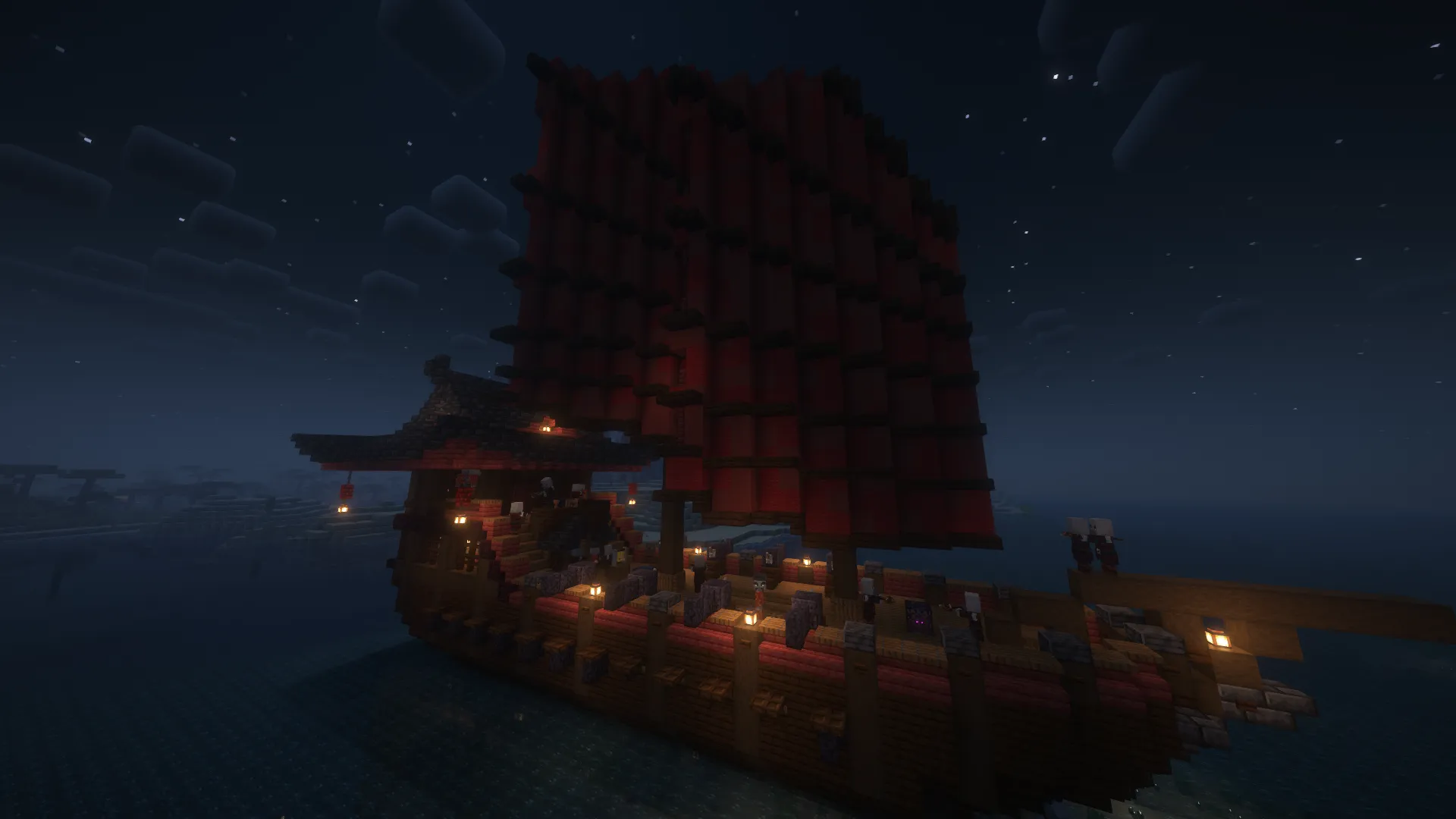 Asian Illager Ship, Моды, Minecraft