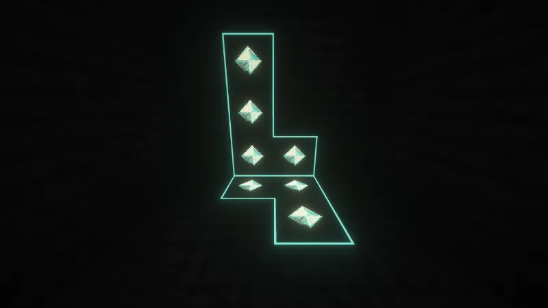 John Smith Legacy - Glowing Ores — скриншот 17 (Текстуры, Minecraft)
