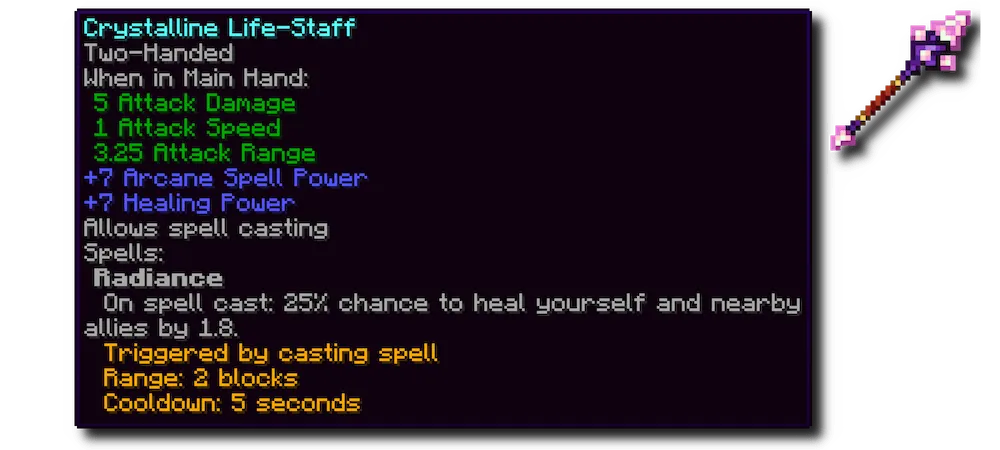 Arsenal (RPG Series), Моды, Minecraft